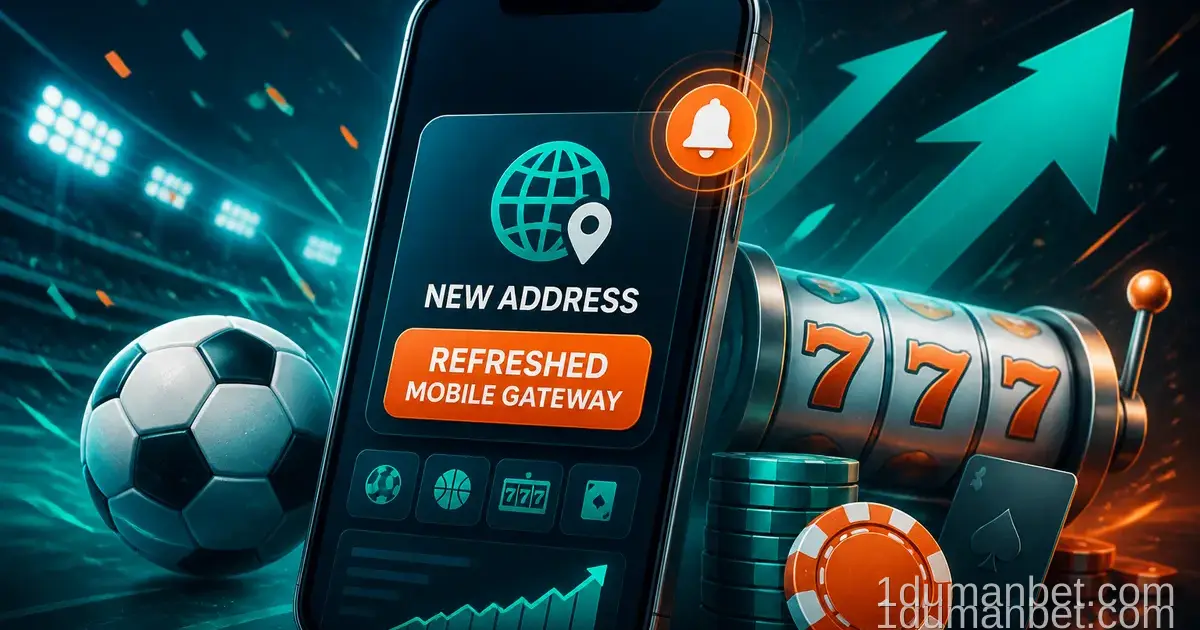 Dumanbet Yeni Güncel Mobil Giriş Görseli — Dumanbet